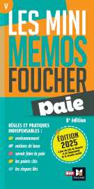 Les mini memos foucher -  paie -8e édition - révision