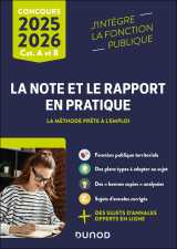 La note et le rapport en pratique - 2025-2026
