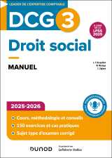 Dcg 3 - droit social - manuel 2025-2026
