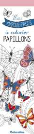 Mes marque-pages à colorier : papillons