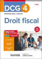 Dcg 4 - droit fiscal - fiches 2025-2026