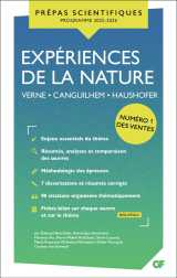 Expériences de la nature - prépas scientifiques 2026