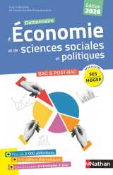 Dictionnaire d'économie et de sciences sociales et politiques - edition 2026