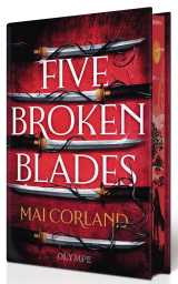 Five broken blades