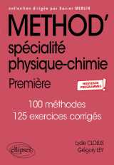 Spécialité physique-chimie - première - nouveaux programmes