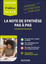 La note de synthèse pas à pas - 3e éd.