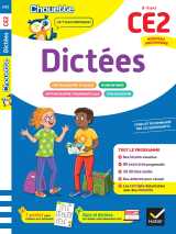 Dictées ce2 - cahier de soutien nouveau programme