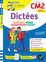 Dictées cm2 - cahier de soutien nouveau programme