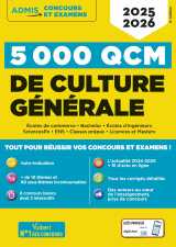 5000 qcm de culture générale + application digischool