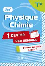 Spé physique-chimie. terminale