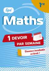 Spé maths. première