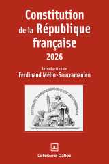 Constitution de la république française 2026. 23e éd.