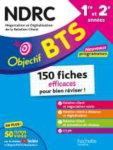 Objectif bts ndrc - 150 fiches efficaces pour bien réviser - 2026