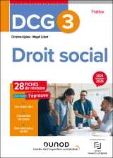 Dcg 3 - droit social - fiches 2025-2026