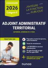 Concours adjoint administratif territorial - 2026