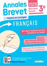 Annales brevet - français - 3e - 2026