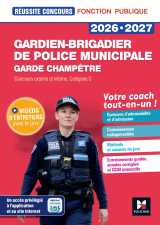 Réussite concours - gardien-brigadier de police municipale - préparation complète 2026-2027