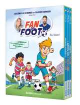Coffret bibliothèque 1 - fan de foot - tomes 1 à 3