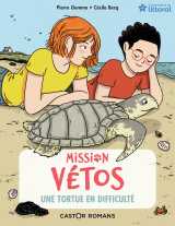 Une tortue en difficulté