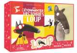 Coffret peluche - mes étonnantes histoires loup