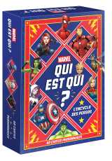 Marvel - qui est-qui ? - 50 cartes de personnages - coffret