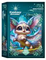 Mon puzzle étincelant fantasy dreams 2025 (100 pièces)