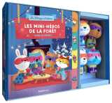 Coffret marionnettes à doigts - les mini-héros de la forêt - vive la neige !