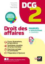 Dcg 2 - droit des affaires - manuel et applications 2025-2026