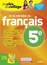 Je m'entraîne en français - 5ème