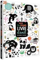 Mon très grand livre d'éveil en noir et blanc
