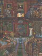 Aimee stewart: museum bookshelves (foiled journal)