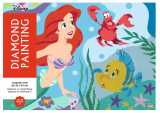 Kit diamond painting disney officiel - la petite sirène