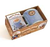 Boisson chaude au coin du feu