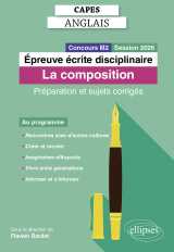 Capes anglais 2026 - épreuve écrite disciplinaire - la composition