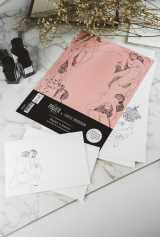 Le papier fait de la résistance x  papier à lettres louise bourgoin