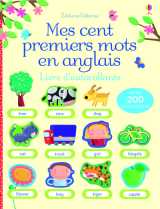 Mes cent premiers mots en anglais - livre d'autocollants