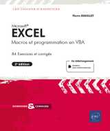 Excel - macros et programmation en vba (2e edition)