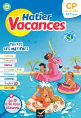 Cahier de vacances 2026 - hatier vacances - du cp vers le ce1 6/7 ans