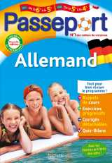 Passeport - allemand - de la 6e à la 5e - cahier de vacances 2025