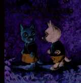 Lou p'tit loup à l'école des louveteaux