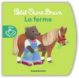 Petit ours brun - la ferme - livre à toucher - dès 1 an
