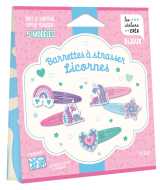 Barrettes à strasser licornes