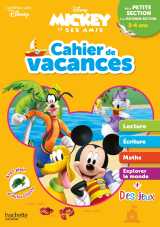 Disney - mickey - de la petite à la moyenne section - cahier de vacances 2026
