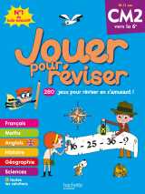Jouer pour réviser - du cm2 à la 6e - cahier de vacances 2026