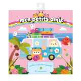 Mes petits amis - mes cartes à gratter en vacances ! - pochette avec accessoires