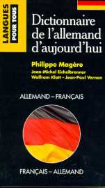 Dictionnaire de l'allemand d'aujourd'hui