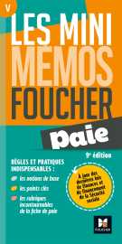 Les mini memos foucher -  paie - 9e édition - révision
