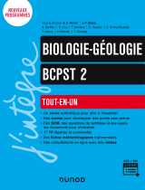 Biologie-géologie tout-en-un bcpst 2e année