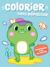 Grenouille - colorier sans dépasser 