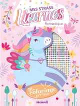 Mon coloriage précieux - mes strass licornes - romantique